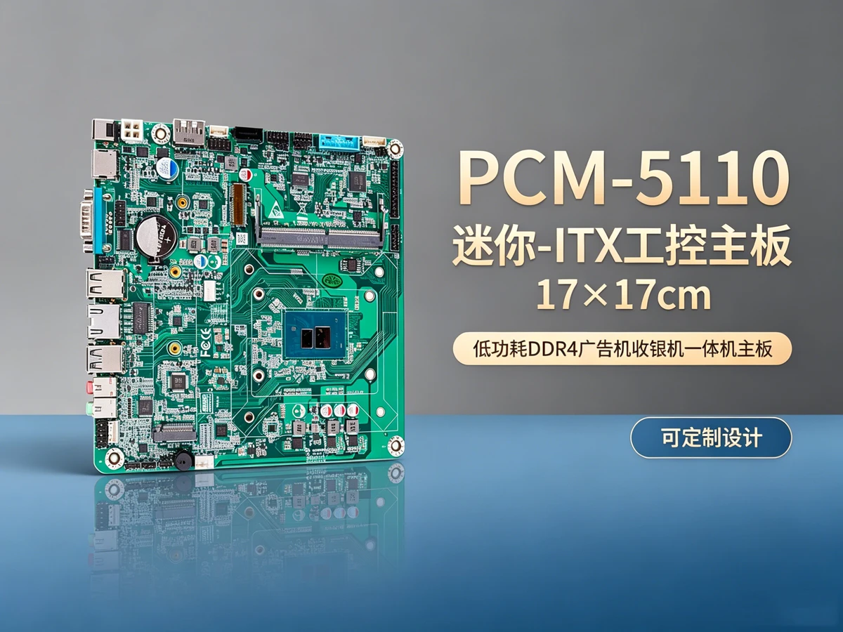 PCM-5110 单面板嵌入式工控主板