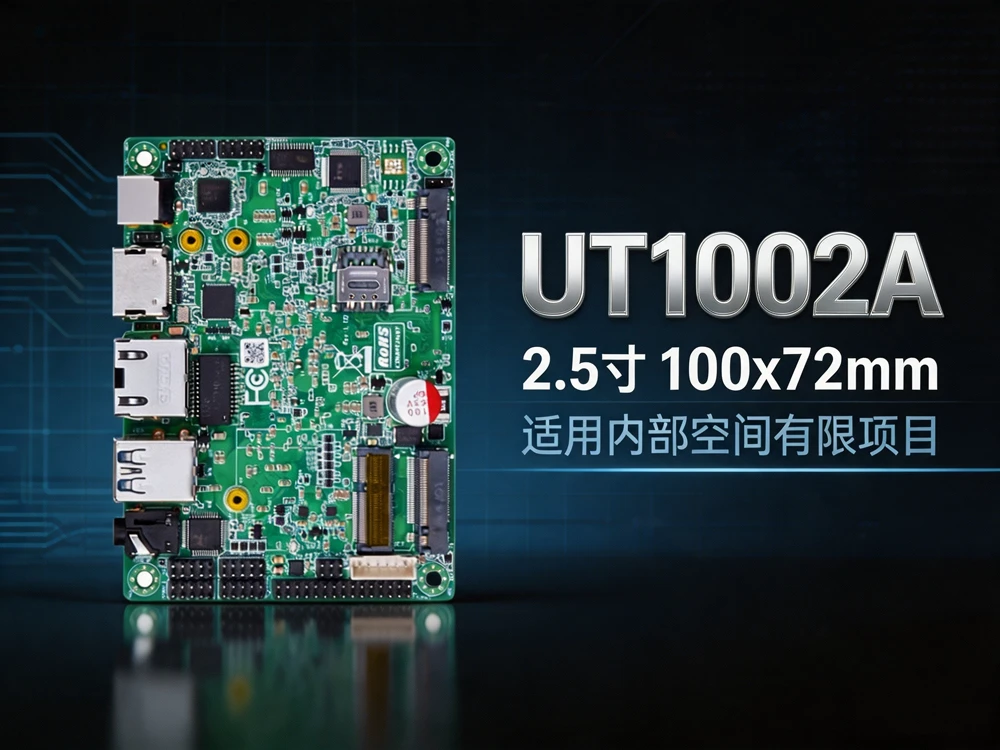 UT1002A，DC12V供电工控主板
