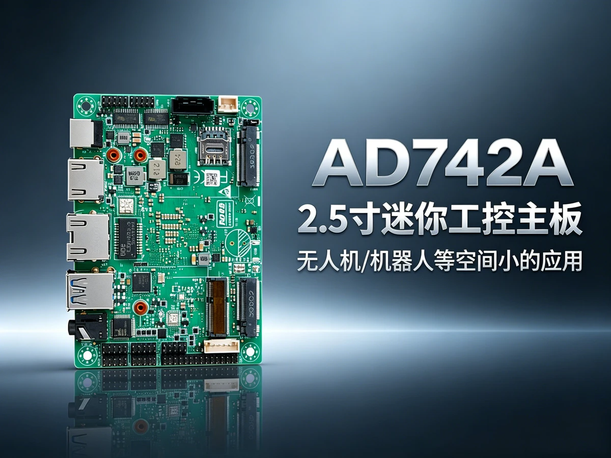 迷你AD742A嵌入式工业主板
