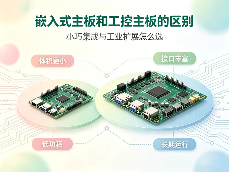 嵌入式主板和工控主板的区别