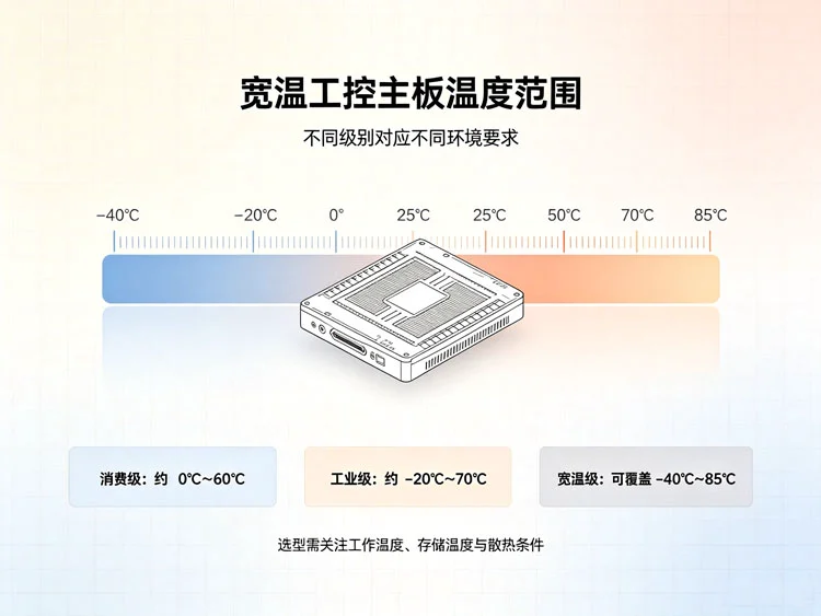 宽温工控主板的工作温度范围