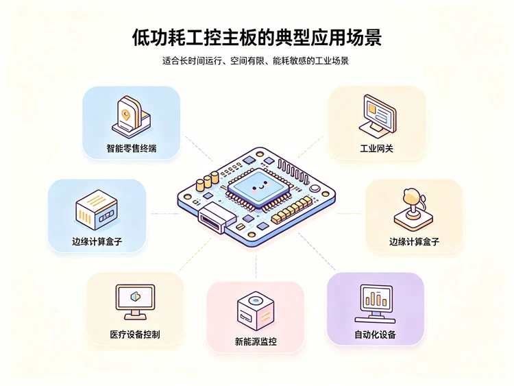 低功耗工控主板的典型应用场景