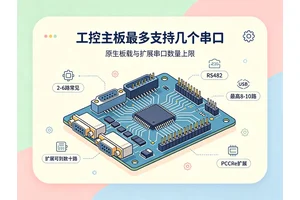 工控主板最多支持几个串口?x86与ARM原生与扩展串口数量上限
