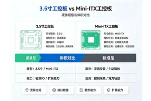 3.5寸工控板对比Mini-ITX工控板 参数场景深度评测